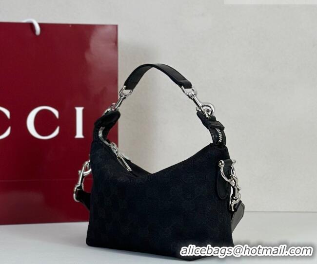 Grade Design Gucci Mens Brera small crossbody bag in GG Canvas 871595 Black 2026