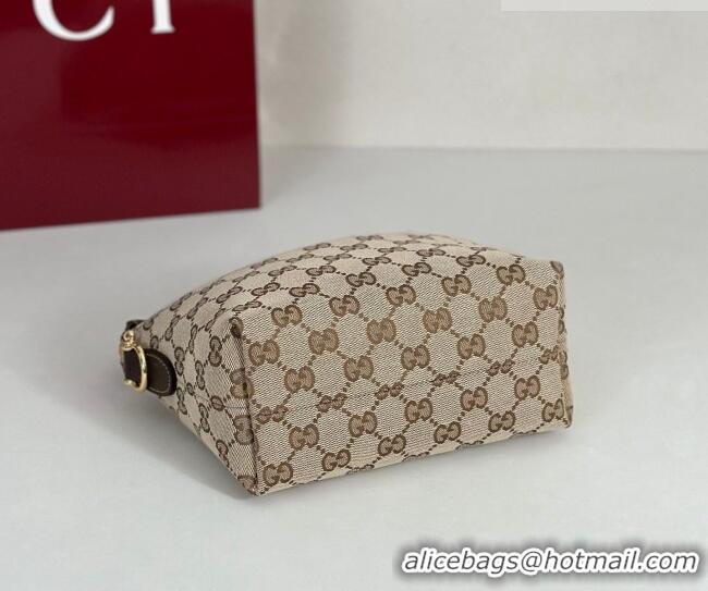Inexpensive Gucci Mens Brera small crossbody bag in GG Canvas 871595 Beige 2026