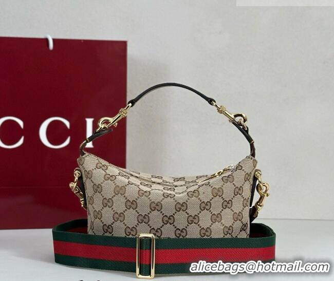 Inexpensive Gucci Mens Brera small crossbody bag in GG Canvas 871595 Beige 2026