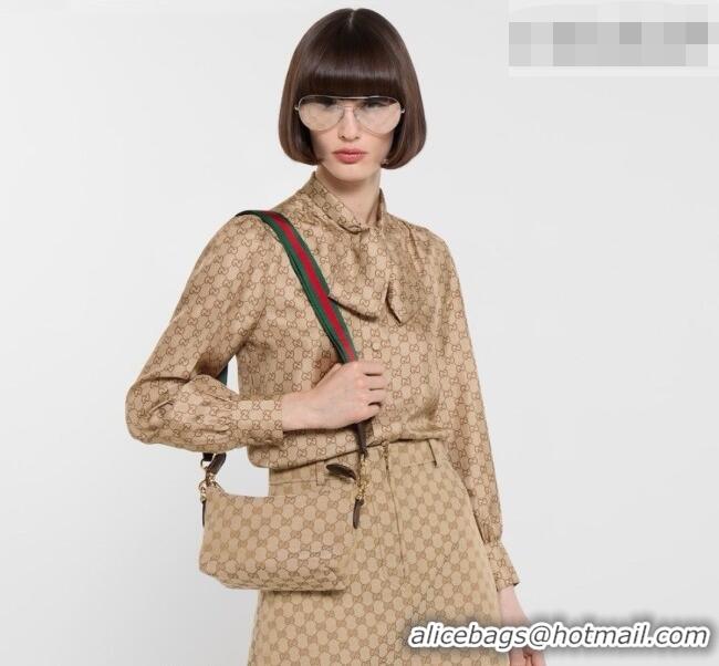 Inexpensive Gucci Mens Brera small crossbody bag in GG Canvas 871595 Beige 2026