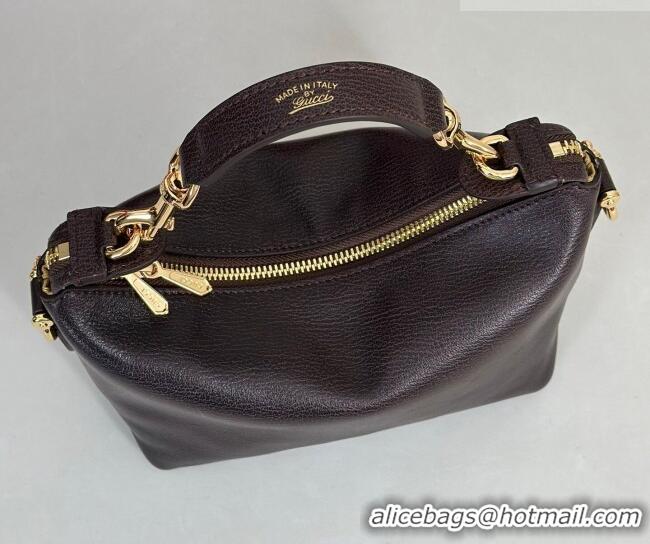 Reasonable Price Gucci Mens Brera small crossbody bag in Leather 871595 Brown 2026