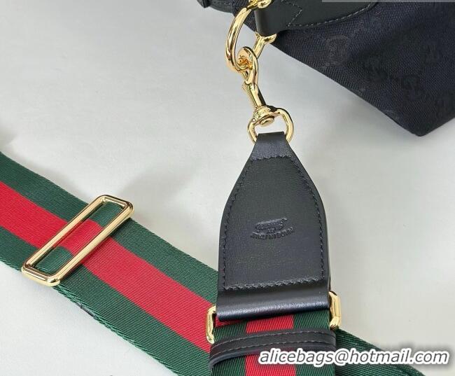 Famous Brand Gucci Brera large crossbody bag in GG Canvas 864485 Black 2026