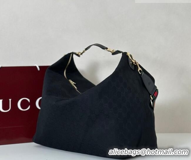 Famous Brand Gucci Brera large crossbody bag in GG Canvas 864485 Black 2026
