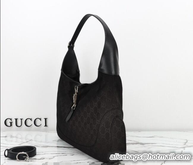 Top Quality Gucci Mens Jackie 1961 large crossbody bag in GG Canvas 863279 Black 2026