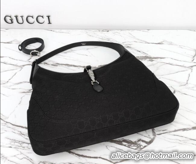 Top Quality Gucci Mens Jackie 1961 large crossbody bag in GG Canvas 863279 Black 2026