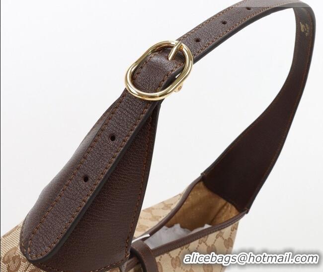 Inexpensive Gucci Mens Jackie 1961 large crossbody bag in GG Canvas 863279 Beige 2026