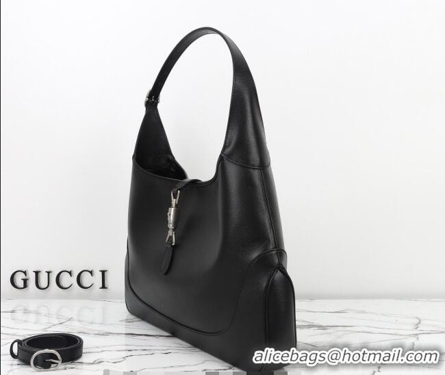 Top Design Gucci Mens Jackie 1961 large crossbody bag in Leather 863279 Black 2026