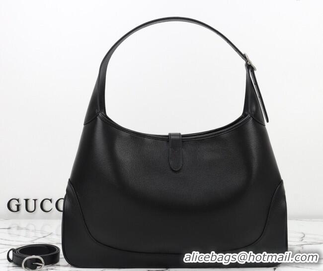 Top Design Gucci Mens Jackie 1961 large crossbody bag in Leather 863279 Black 2026