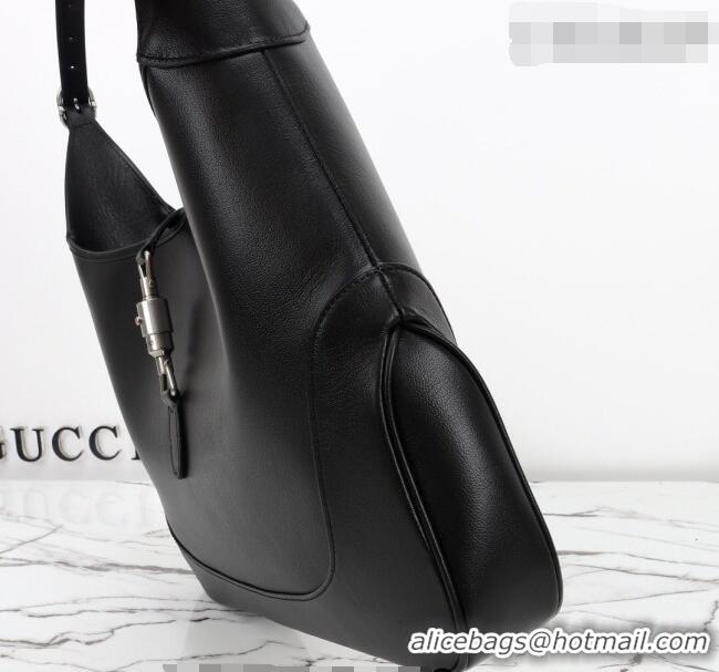 Top Design Gucci Mens Jackie 1961 large crossbody bag in Leather 863279 Black 2026