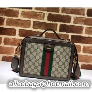 Buy Cheap Gucci Ophidia GG Canvas Medium Top Handle bag 550622 Brown 2026