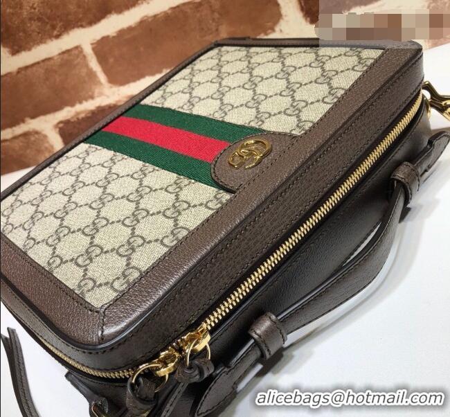 Buy Cheap Gucci Ophidia GG Canvas Medium Top Handle bag 550622 Brown 2026