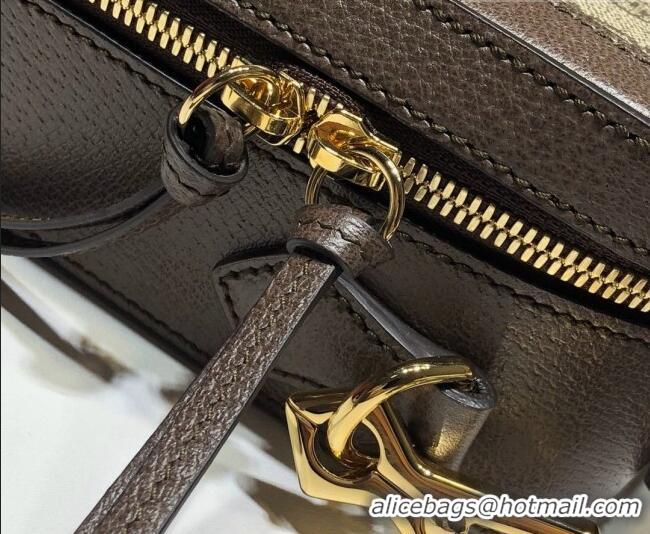 Buy Cheap Gucci Ophidia GG Canvas Medium Top Handle bag 550622 Brown 2026