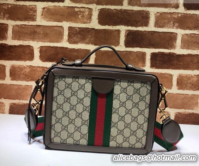 Buy Cheap Gucci Ophidia GG Canvas Medium Top Handle bag 550622 Brown 2026