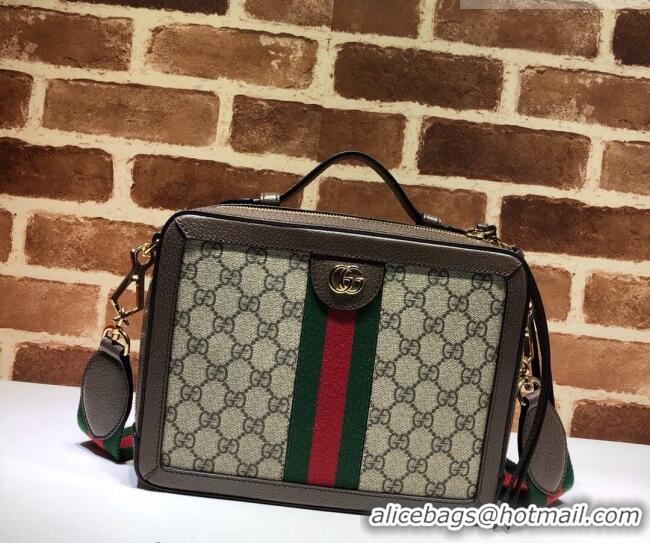 Buy Cheap Gucci Ophidia GG Canvas Medium Top Handle bag 550622 Brown 2026