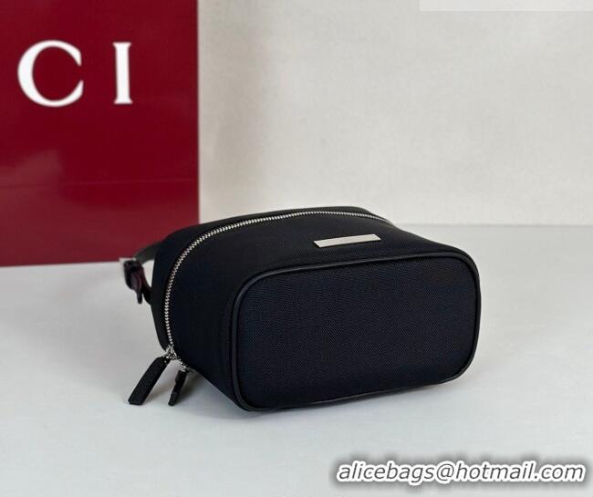 Grade Design Gucci Tag mini bag in Nylon A00231 Black 2026
