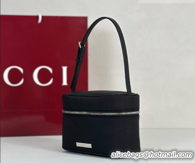 Grade Design Gucci Tag mini bag in Nylon A00231 Black 2026