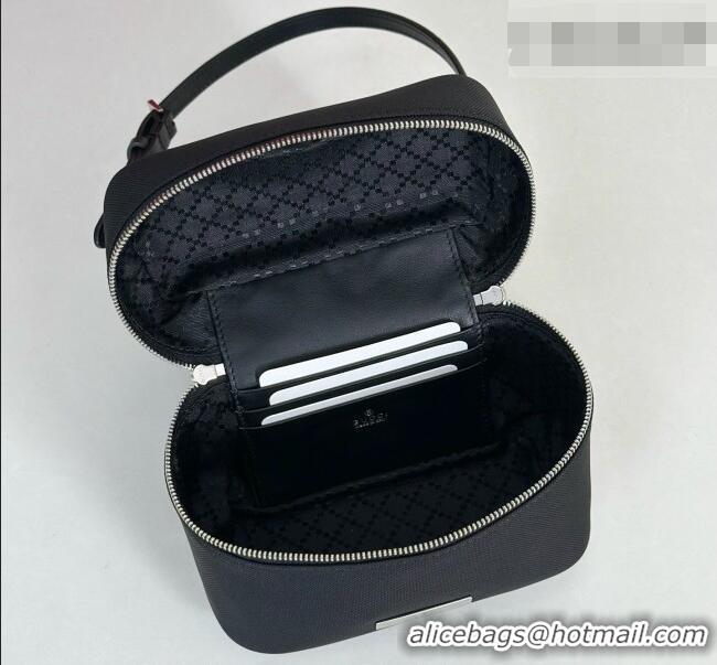 Grade Design Gucci Tag mini bag in Nylon A00231 Black 2026