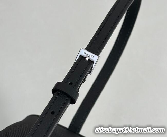 Grade Design Gucci Tag mini bag in Nylon A00231 Black 2026