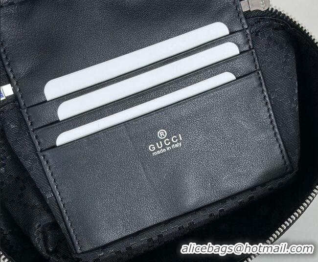 Grade Design Gucci Tag mini bag in Nylon A00231 Black 2026