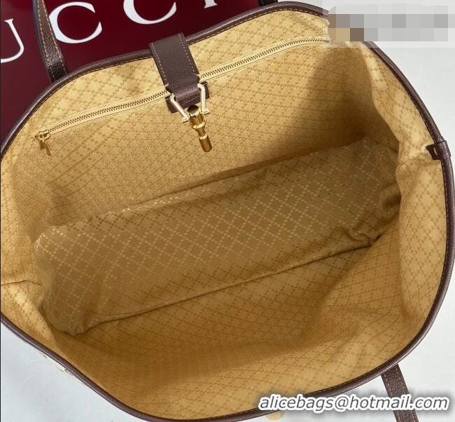 Low Price Gucci Mens Jackie medium tote bag in GG Canvas 867015 Beige 2026