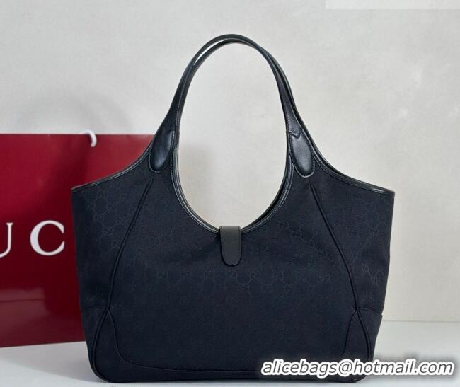 Traditional Specials Gucci Mercato medium tote bag in GG Canvas 866645 Black 2026