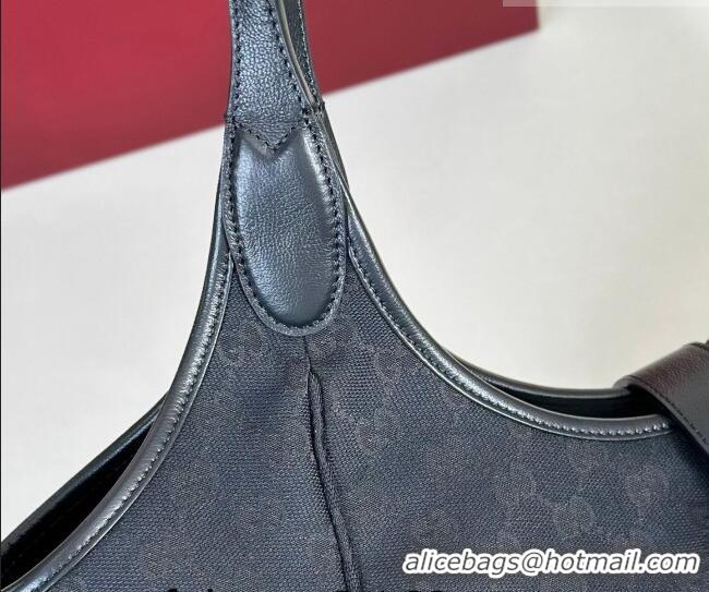 Traditional Specials Gucci Mercato medium tote bag in GG Canvas 866645 Black 2026
