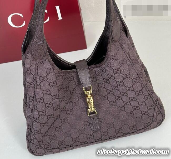 Buy Fashionable Gucci Mercato medium tote bag in GG Canvas 866645 Dark Brown 2026