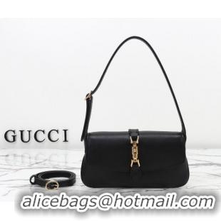 Big Discount Gucci Jackie small shoulder bag in Leather 867156 Black 2026