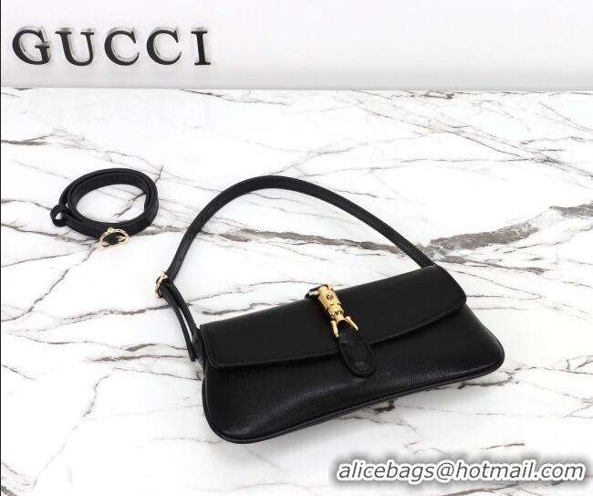 Big Discount Gucci Jackie small shoulder bag in Leather 867156 Black 2026