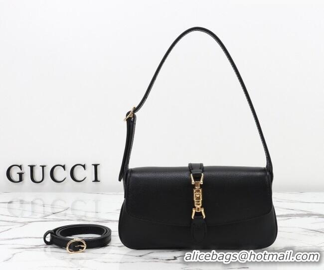 Big Discount Gucci Jackie small shoulder bag in Leather 867156 Black 2026