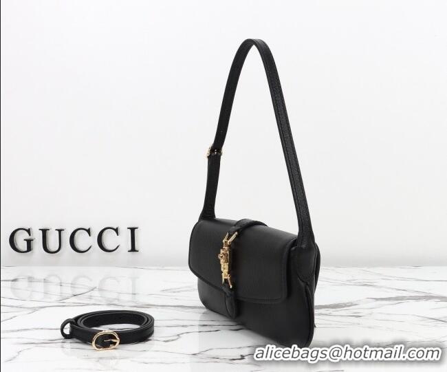 Big Discount Gucci Jackie small shoulder bag in Leather 867156 Black 2026