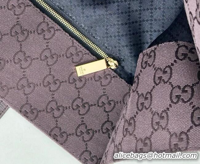 Popular Style Gucci Large tote bag with charm in GG Canvas 875056 Dark Brown 2026