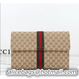 Reasonable Price Gucci Medium GG Canvas Pouch 875697 Apricot 2026