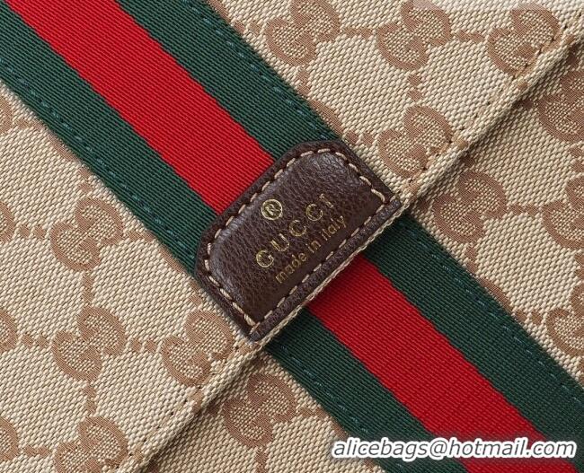 Reasonable Price Gucci Medium GG Canvas Pouch 875697 Apricot 2026