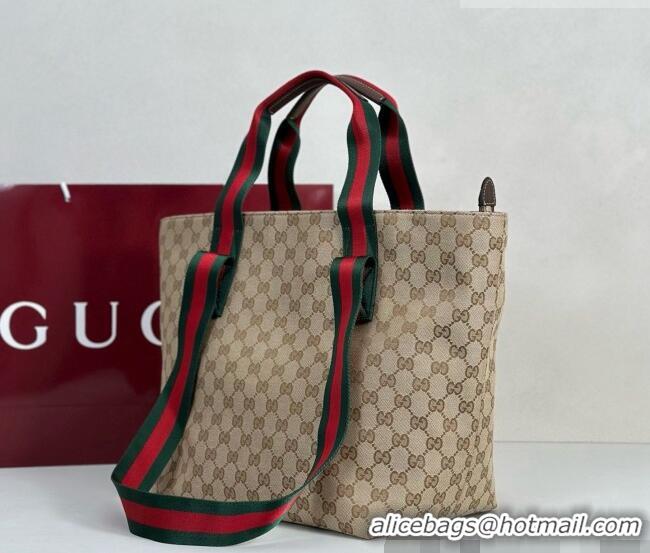 Buy Cheap Gucci GG Canvas Medium Tote Bag 875929 Sand 2026