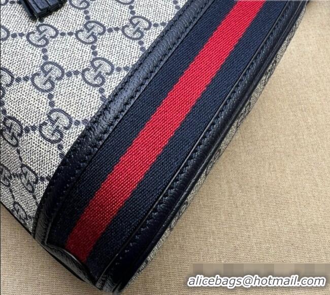 Famous Brand Gucci GG Ophidia Small Bucket Bag 550621 Blue 2026