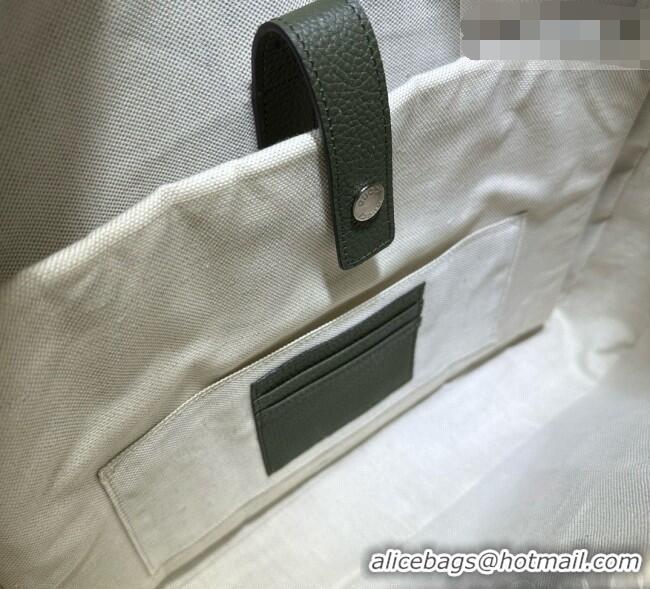 Best Quality Gucci Jumbo GG Medium Briefcase in Calfskin 658573 Green 2026