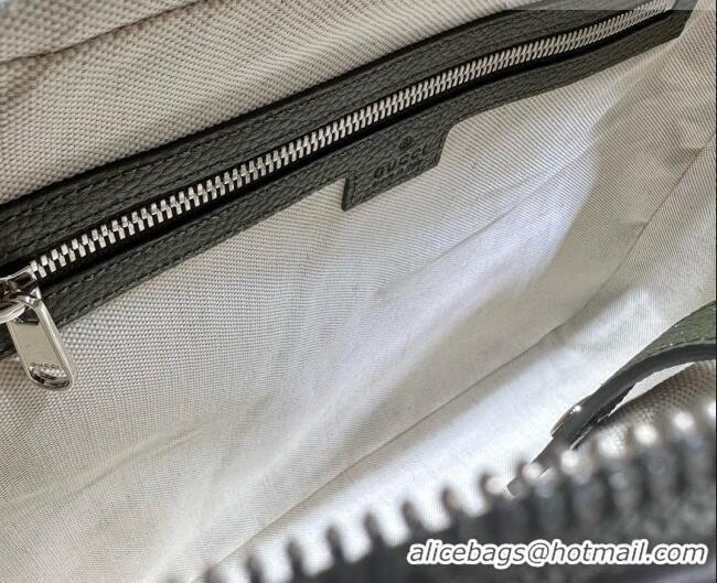 Best Quality Gucci Jumbo GG Medium Briefcase in Calfskin 658573 Green 2026