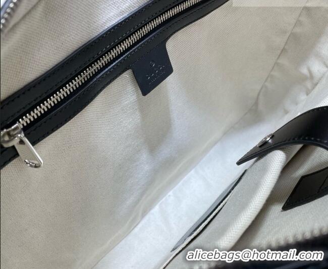 Buy Promotional Gucci GG Medium Briefcase in Calfskin 658573 Black 2026