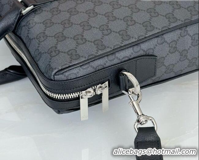 Top Quality Gucci GG Briefcase A0007X Black 2026