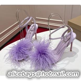 Good Looking Christian Louboutin Miss Z Plumes Sandals CL080149 Purple 2026