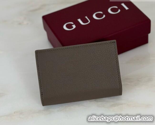 Grade Design Gucci Bi-color GG Marmont Small Wallet 772738 Grey 2026