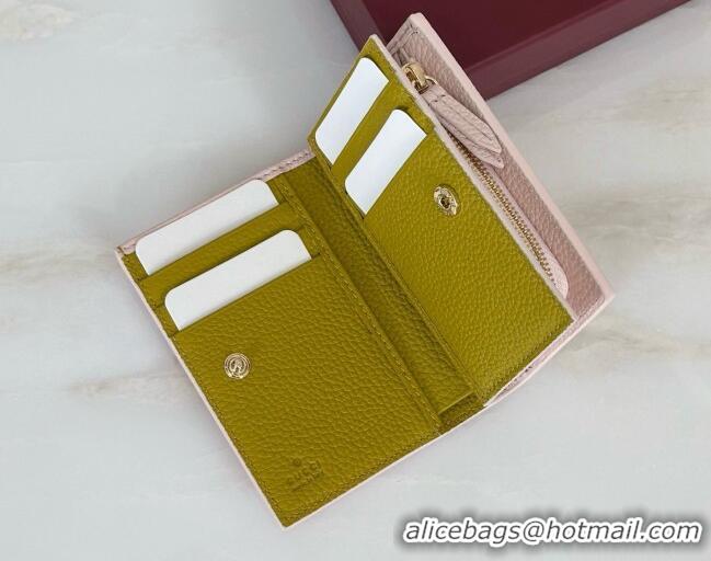 Buy Inexpensive Gucci Bi-color GG Marmont Small Wallet 772738 Pink 2026