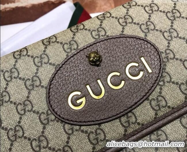 Good Taste Gucci GG Supreme Neo Vintage Messenger Bag 495654 Coffee 2026