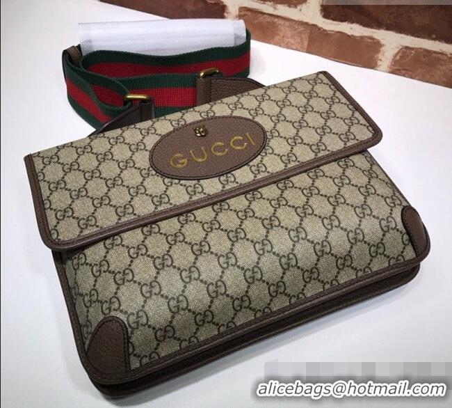 Good Taste Gucci GG Supreme Neo Vintage Messenger Bag 495654 Coffee 2026