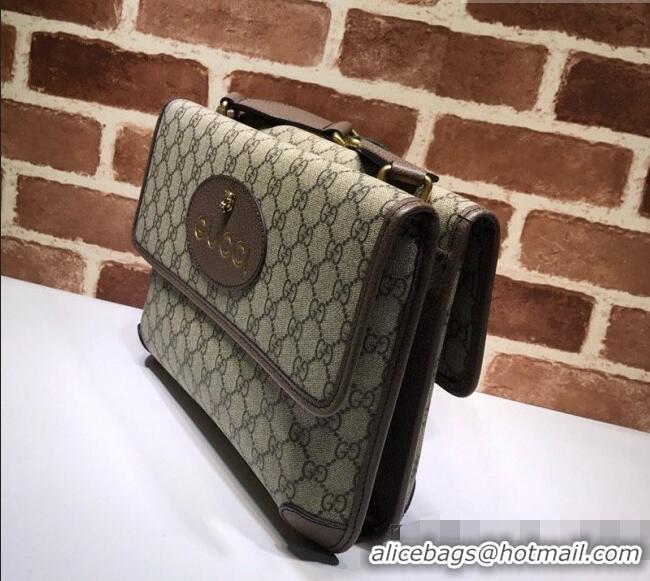 Good Taste Gucci GG Supreme Neo Vintage Messenger Bag 495654 Coffee 2026