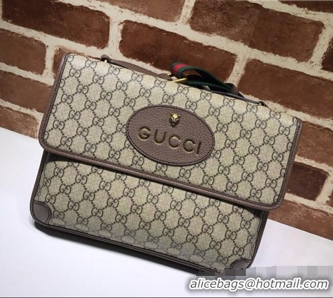 Good Taste Gucci GG Supreme Neo Vintage Messenger Bag 495654 Coffee 2026