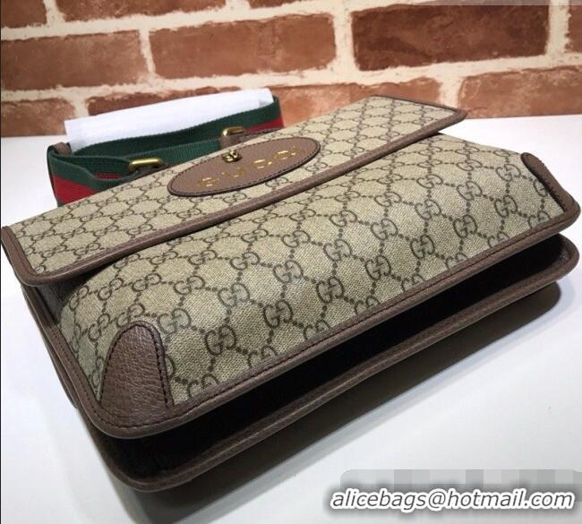 Good Taste Gucci GG Supreme Neo Vintage Messenger Bag 495654 Coffee 2026
