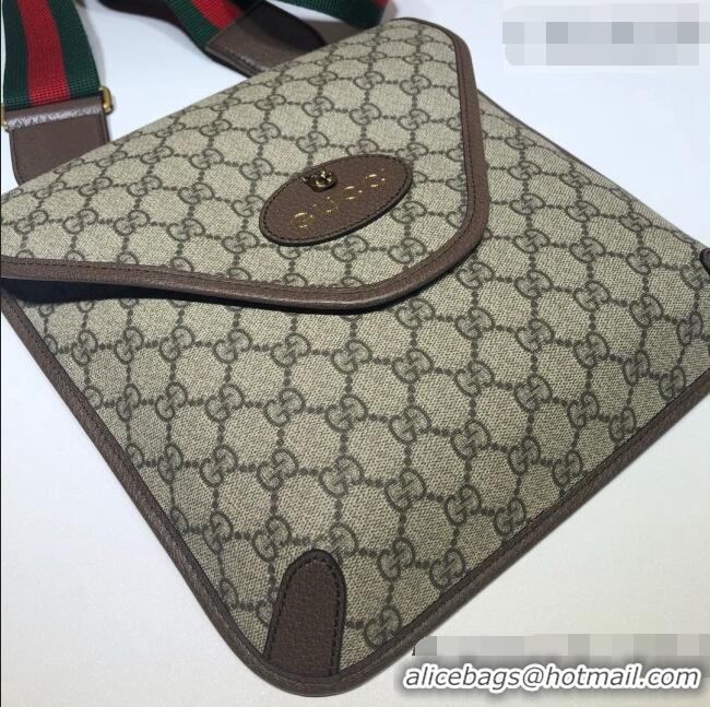 Cheapest Gucci Neo Vintage Medium GG Supreme Messenger Bag 598604 Coffee 2026