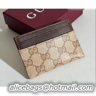 Top Grade Gucci Essence Classic Card Case A002F2 GG/Coffee 2026